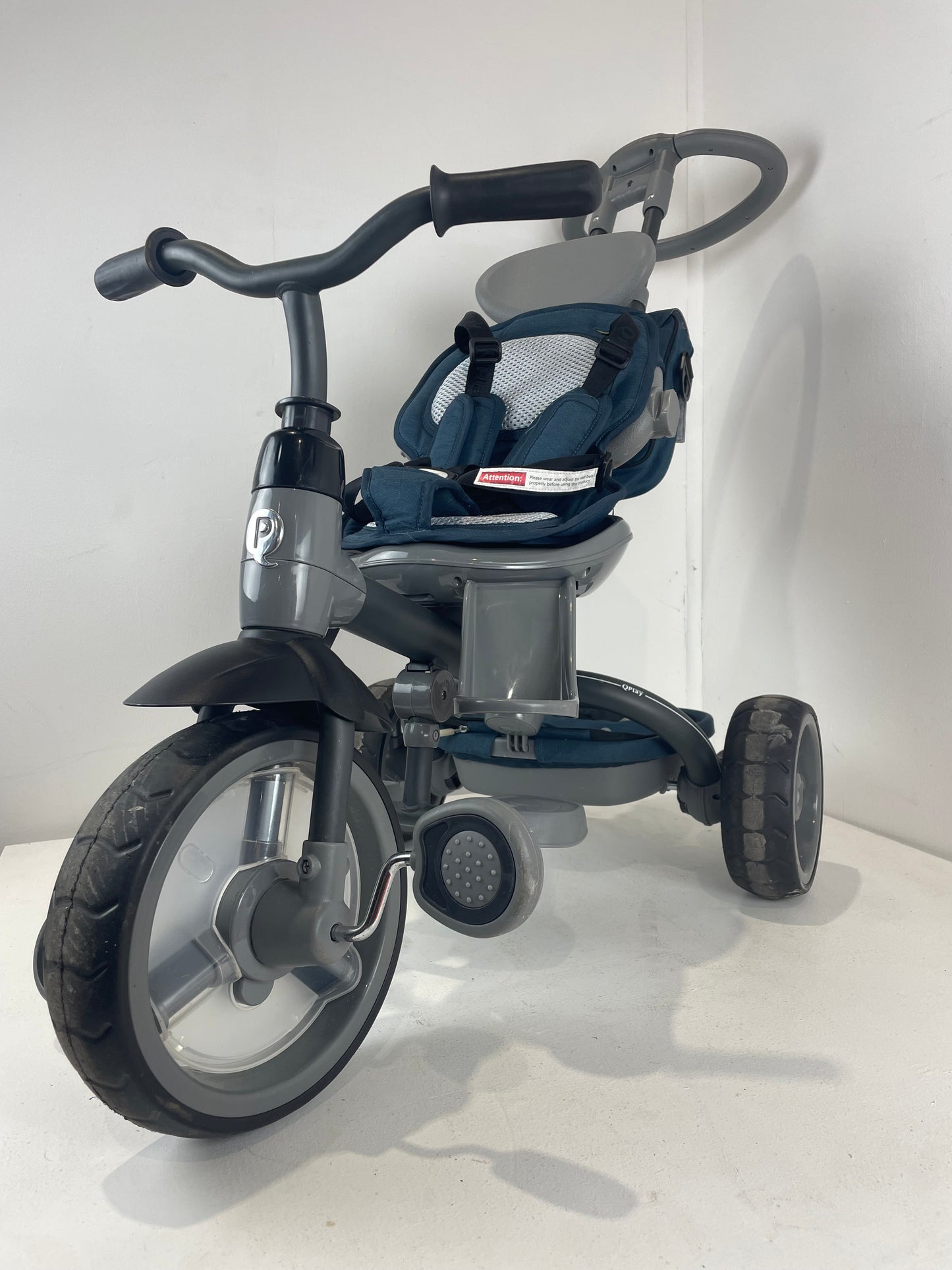 Qplay Toddlers Trike and Pram (Pre-Loved)