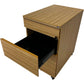 EFG 3 Drawer Mobile Pedestal Filing Cabinet Lockable Oak Effect (Pre-Loved)