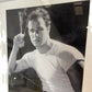 Classic Black & White Marlon Brando Silver Framed Photograph (Pre-Loved)