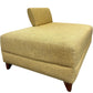 Mid Century Style Mustard Fabric Chaise Lounge Armless Daybed (Pre-Loved)
