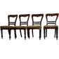 Antique Victorian Wooden Dining Chair Set of 4 (Pre-Loved)