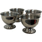 Vintage Retro Stainless Steel Egg Cups Set of 4 (Pre-Loved)