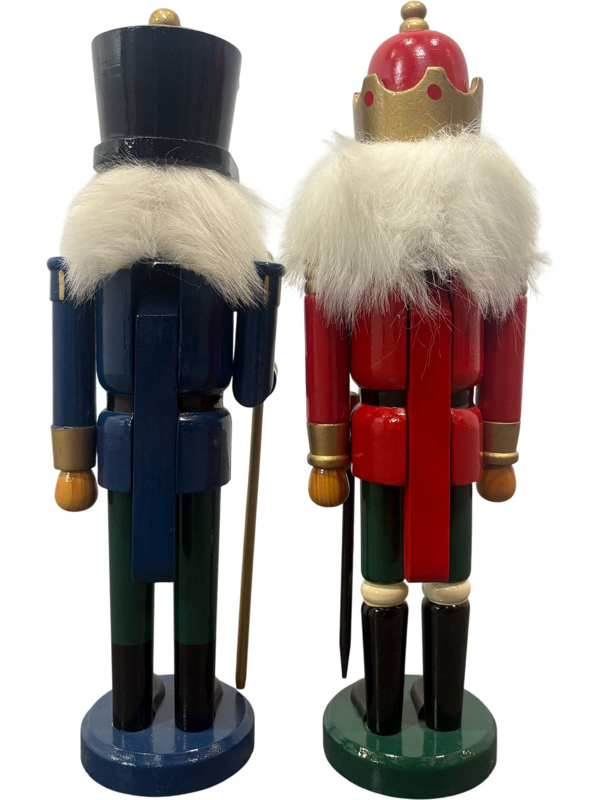 Traditions Wooden Nutcracker Set Multicolour Blue and Red