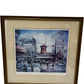 Brunet Paris Le Moulin Rouge Framed Art Print (Pre-Loved)