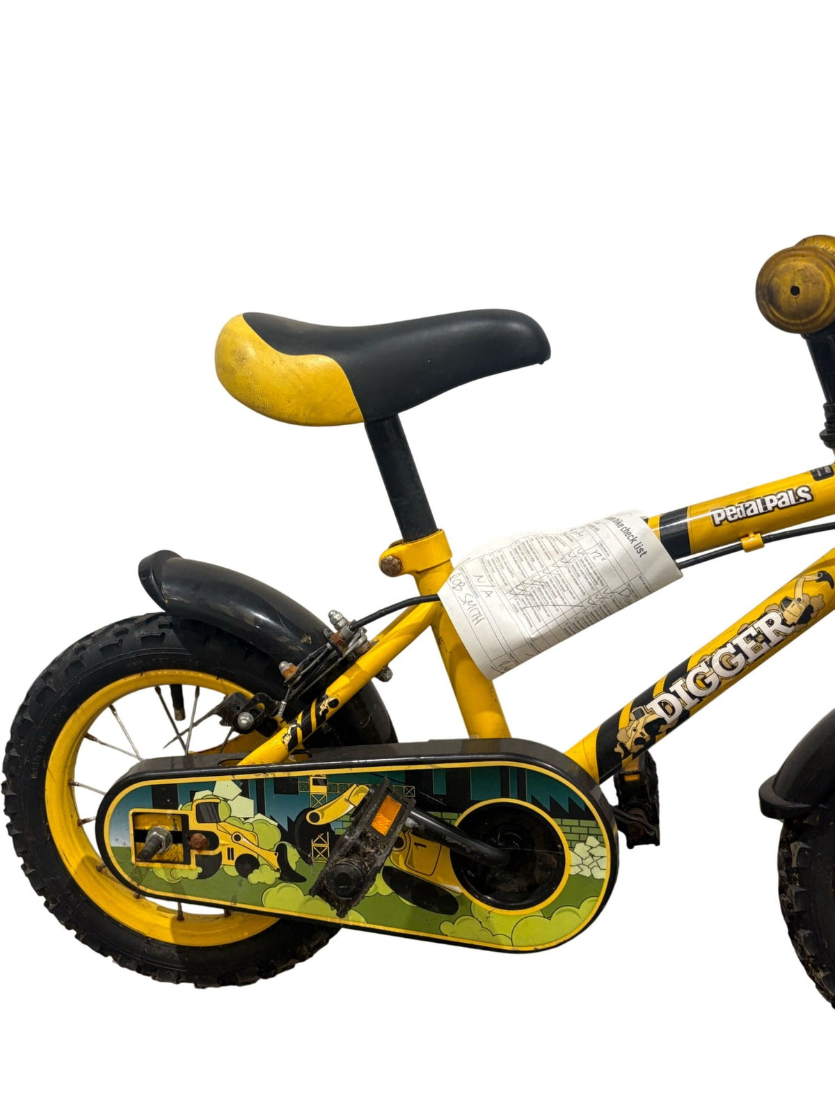 Serviced Digger Kids' Bicycle 12" (Pre-Loved)c