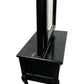 Black Cheval Standing Mirror with Storage Drawer (Pre-Loved)