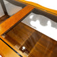 Traditional Glass Top Coffee Table with Lower Shelf (Pre-Loved)