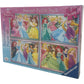 Disney Princess Bumper Puzzle Pack Ravensburger 4x100 Pieces (Unused)