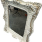 Large Ornate White Baroque Style Wall Mirror (Pre-Loved)