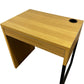 Modern Wooden Office Desk with Black Metal Legs (Pre-Loved)