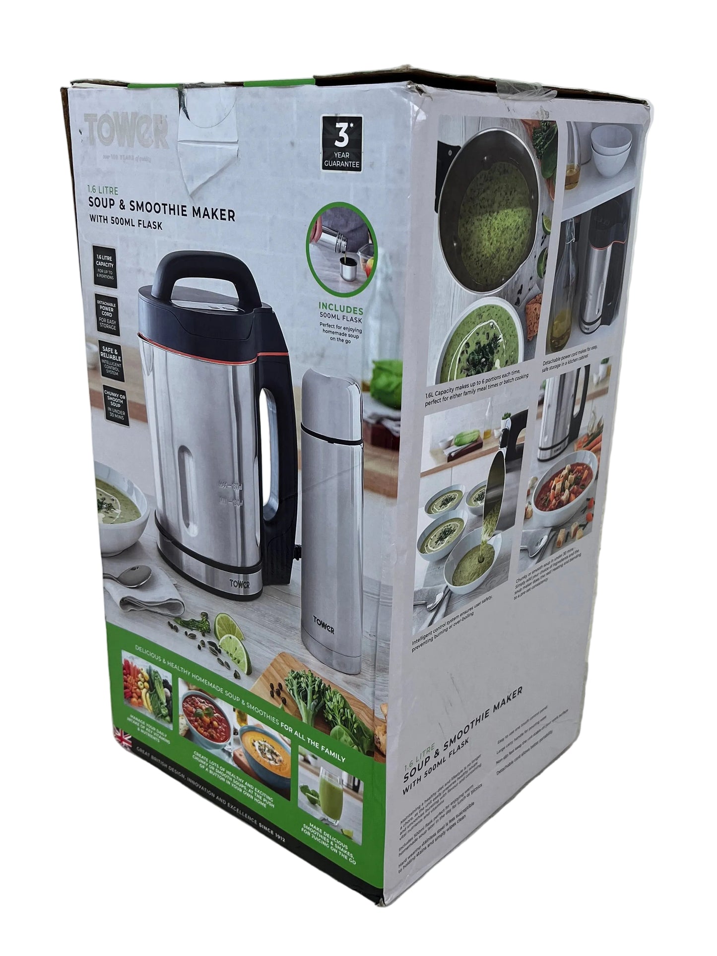 Tower 1.6L Soup And Smoothie Maker (Pre-Loved)