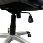 Grey Fabric Executive Office Chair High Back Padded Armrests Swivel (Pre-Loved)