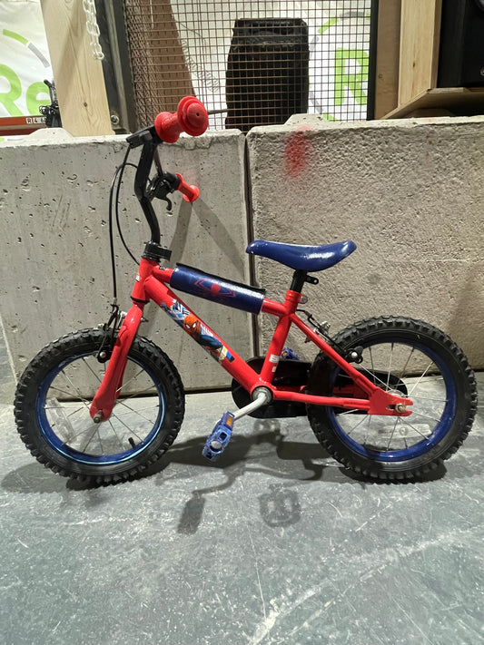 Serviced Spider-Man 14” Bike (Pre-loved)