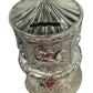 Silver Plate Rotating Carousel Money Box (Pre-Loved)