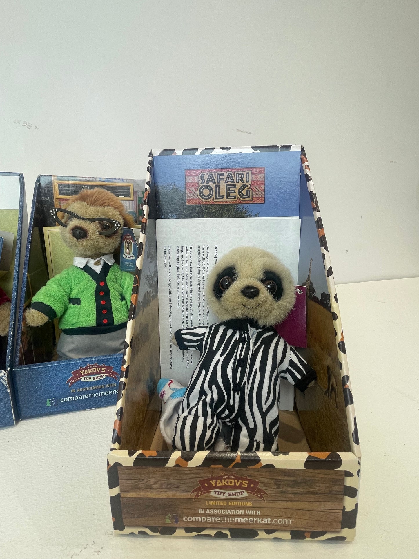 Meerkat Collectible Teddies (Pre-loved)