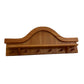 Solid Wood Wall Mounted Coat Rack Shelf (Pre-Loved)