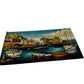 Vintage Carpets of Worth Axminster Harbour Picture Rug Wall Hanging (Pre-Loved)