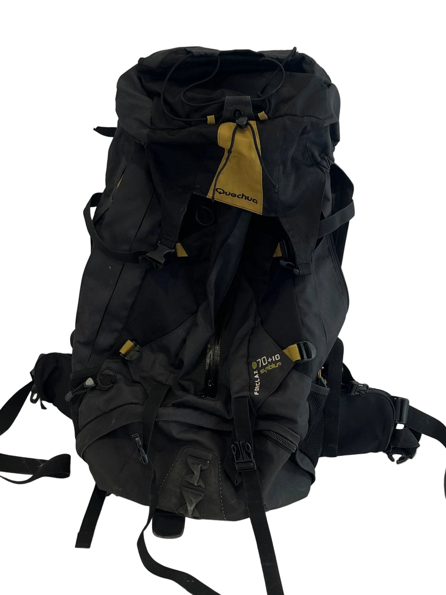 Quechua Forclaz 70L Black Hiking Backpack (Pre-Loved)