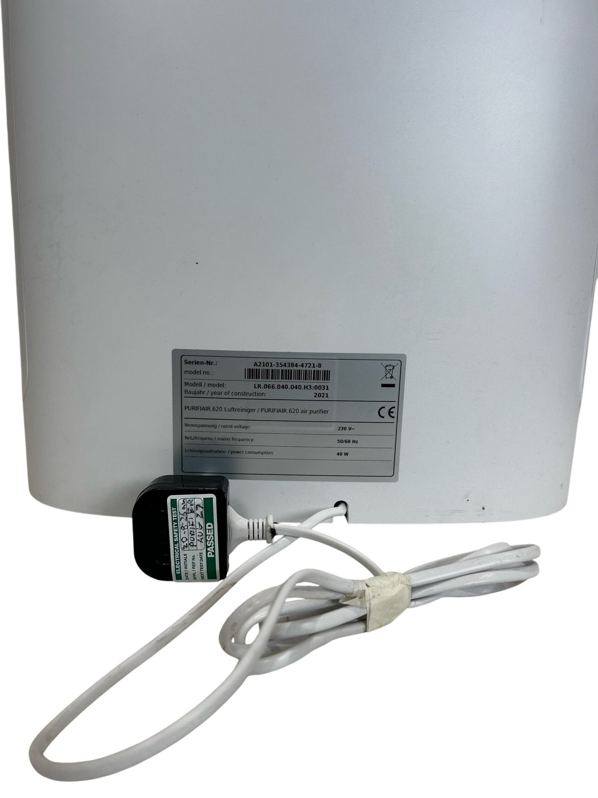 Asecos PURIFIAIR.620 Air Purifier HEPA H14 Filter (Pre-loved)