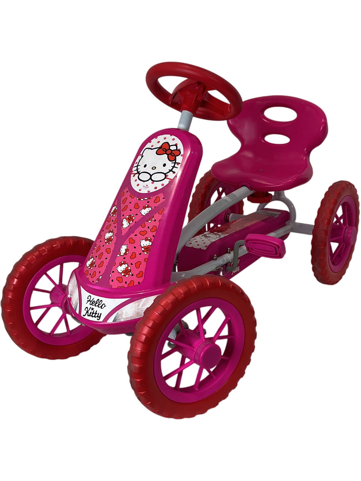 Hello Kitty Go Kart Pedal Pink Kids Ride-On (Pre-Loved)