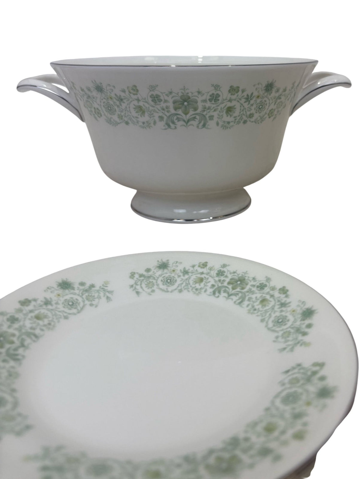 Vintage Floral Dinnerware Set (Pre-Loved)