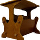 Vintage Style Wooden Magazine Rack Side Table Storage Stand (Pre-Loved)
