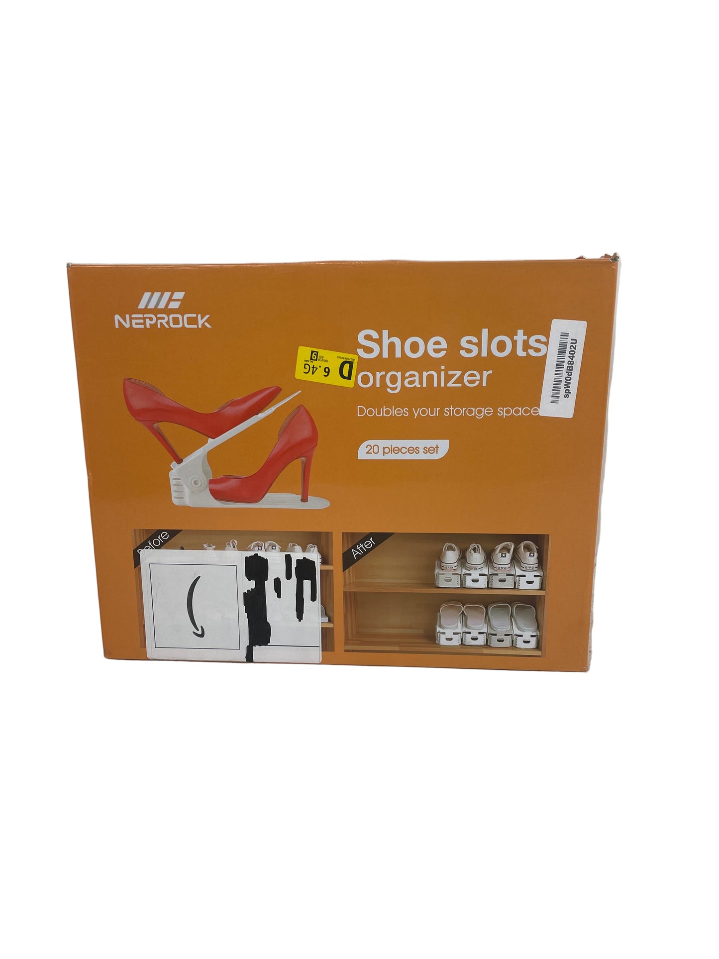 Neprock Shoeslots Organizer (Pre-Loved)