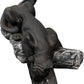 Panther Coffee Table Glass Top Black Big Cat Sculptural Base (Pre-Loved)