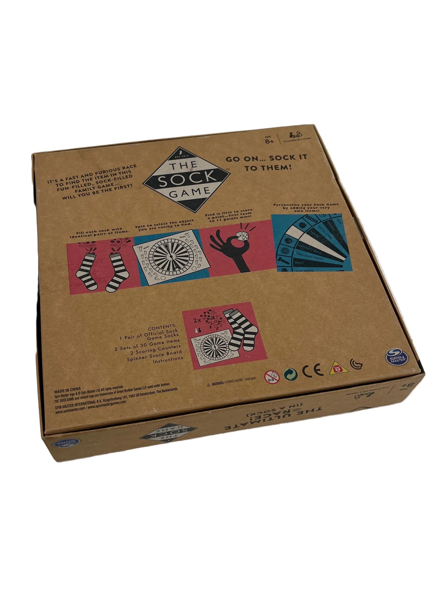 The Sock Game Race Board Game (Unused)