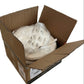 Bouclé White Footstool (New)