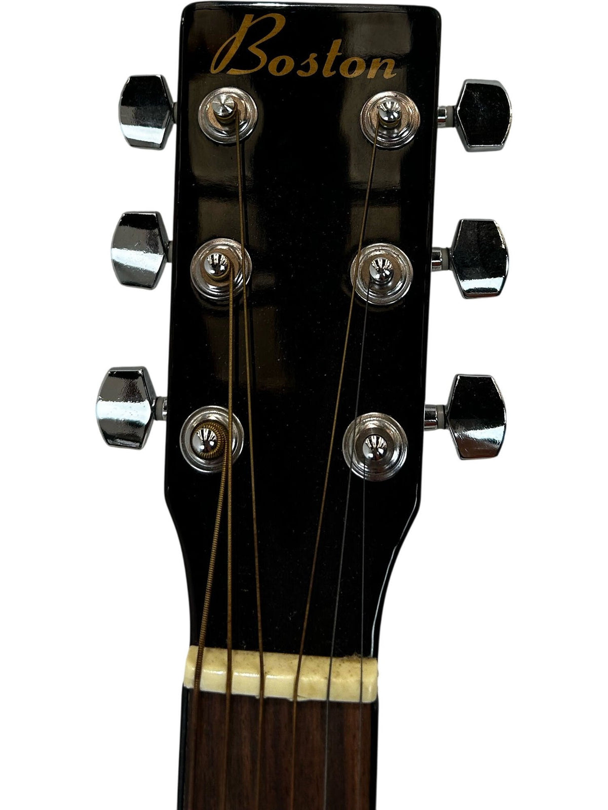 Boston BN200 Full Size Dreadnought Acoustic Guitar Natural 6 String (Pre-Loved)