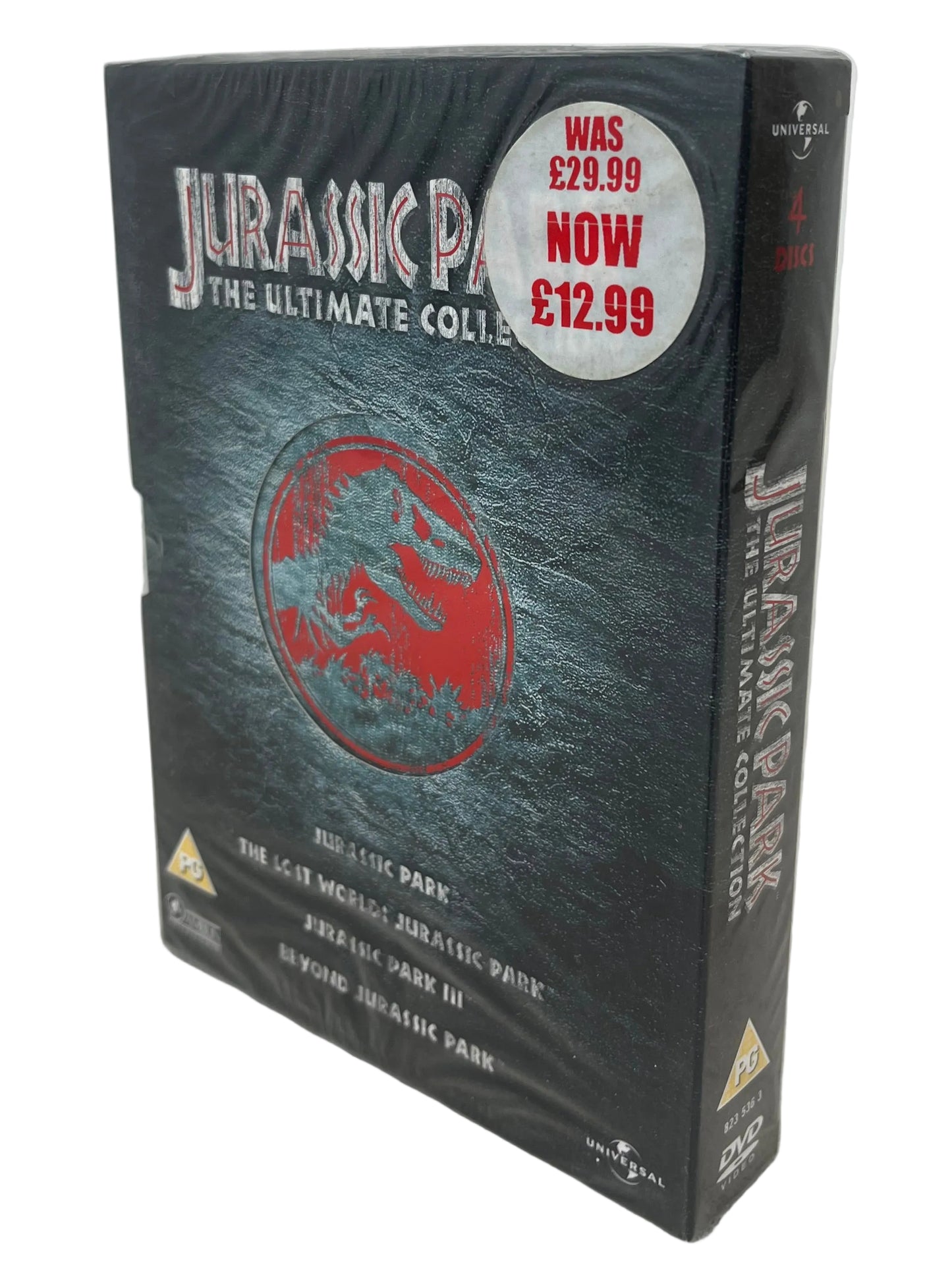 Jurassic Park The Ultimate Collection DVD Box Set (Pre-Loved)