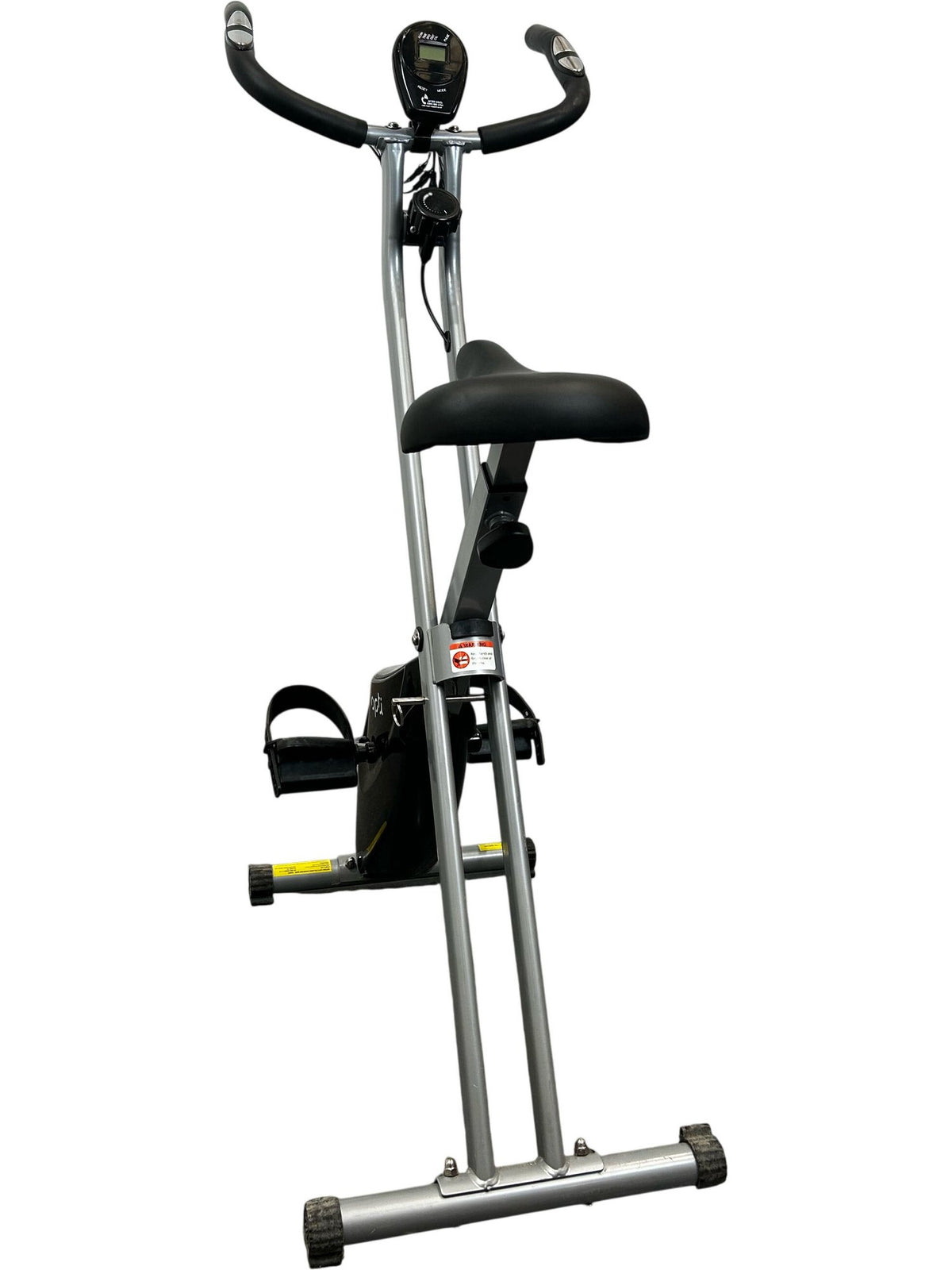 Opti Folding Exercise Bike LCD Display Compact Home Fitness Cycle (Pre-Loved)