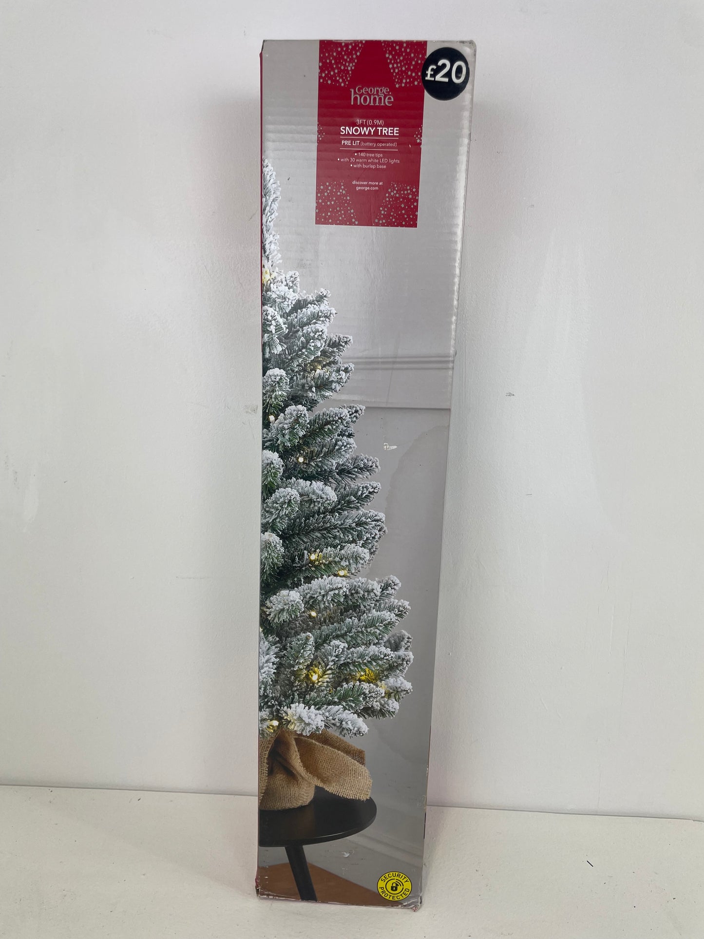 3ft Pre Lit Snowy Christmas Tree (Pre-loved)