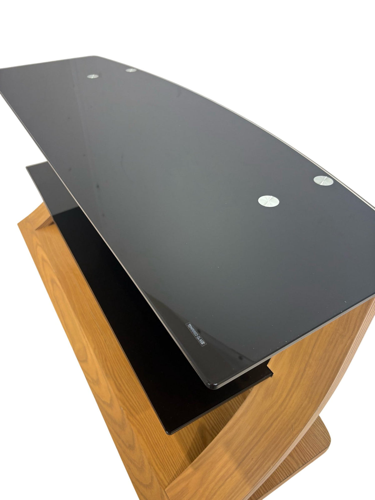 Glass and Wood TV Stand (Pre-Loved)