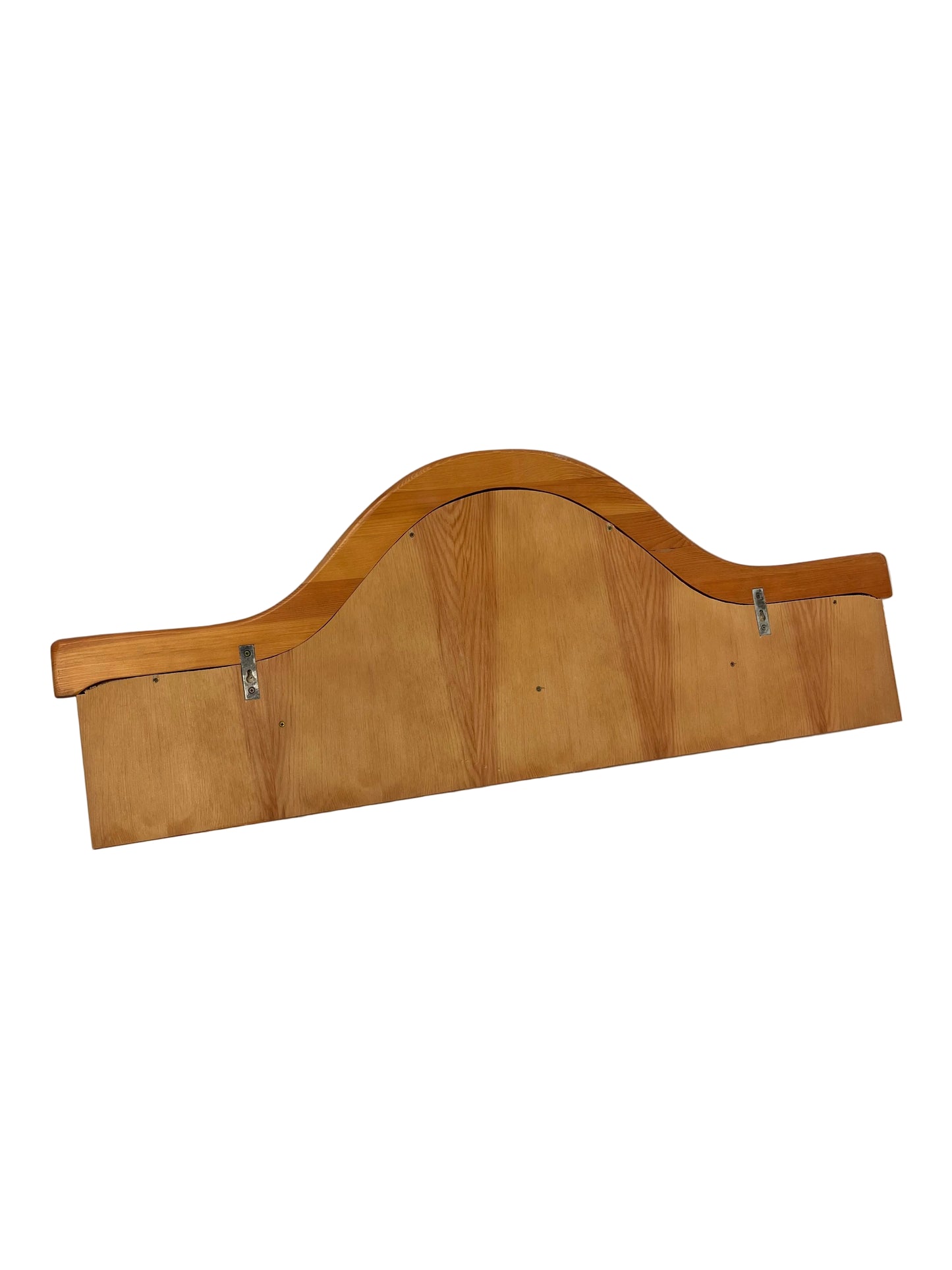 Solid Wood Wall Mounted Coat Rack Shelf (Pre-Loved)