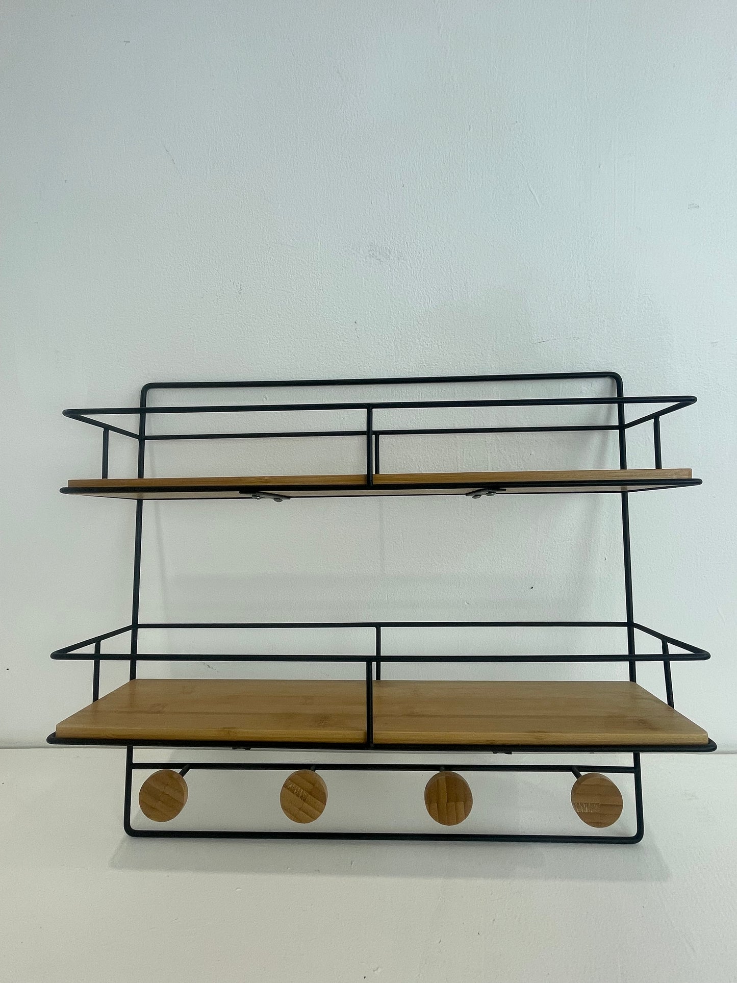 Wooden Storage Wall Shelf (Pre-loved)