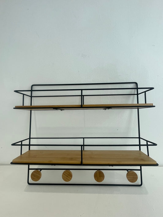 Wooden Storage Wall Shelf (Pre-loved)