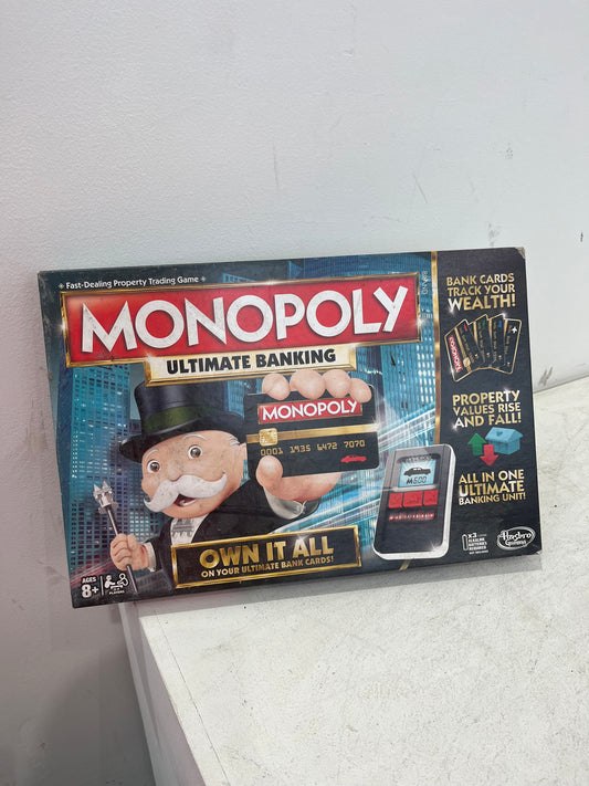 Monopoly Ultimate Banking Board Game (Pre-Loved)