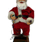 Animated Santa Claus with Light-Up Christmas String Lights 32cm (Pre-Loved)