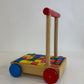 Tidlo Wooden Babywalker with ABC Wooden Blocks (Pre-loved)