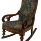 Vintage Floral Wooden Rocking Chair (Pre-Loved)