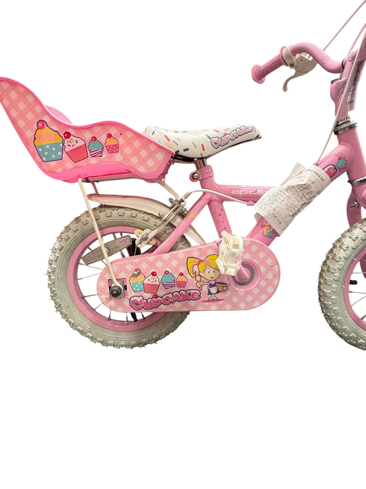 Serviced Cupcake Kids Bike Pink 14" (Pre-Loved)