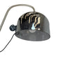 Silver Dark Glass Shade Floor Lamp (Pre-Loved)