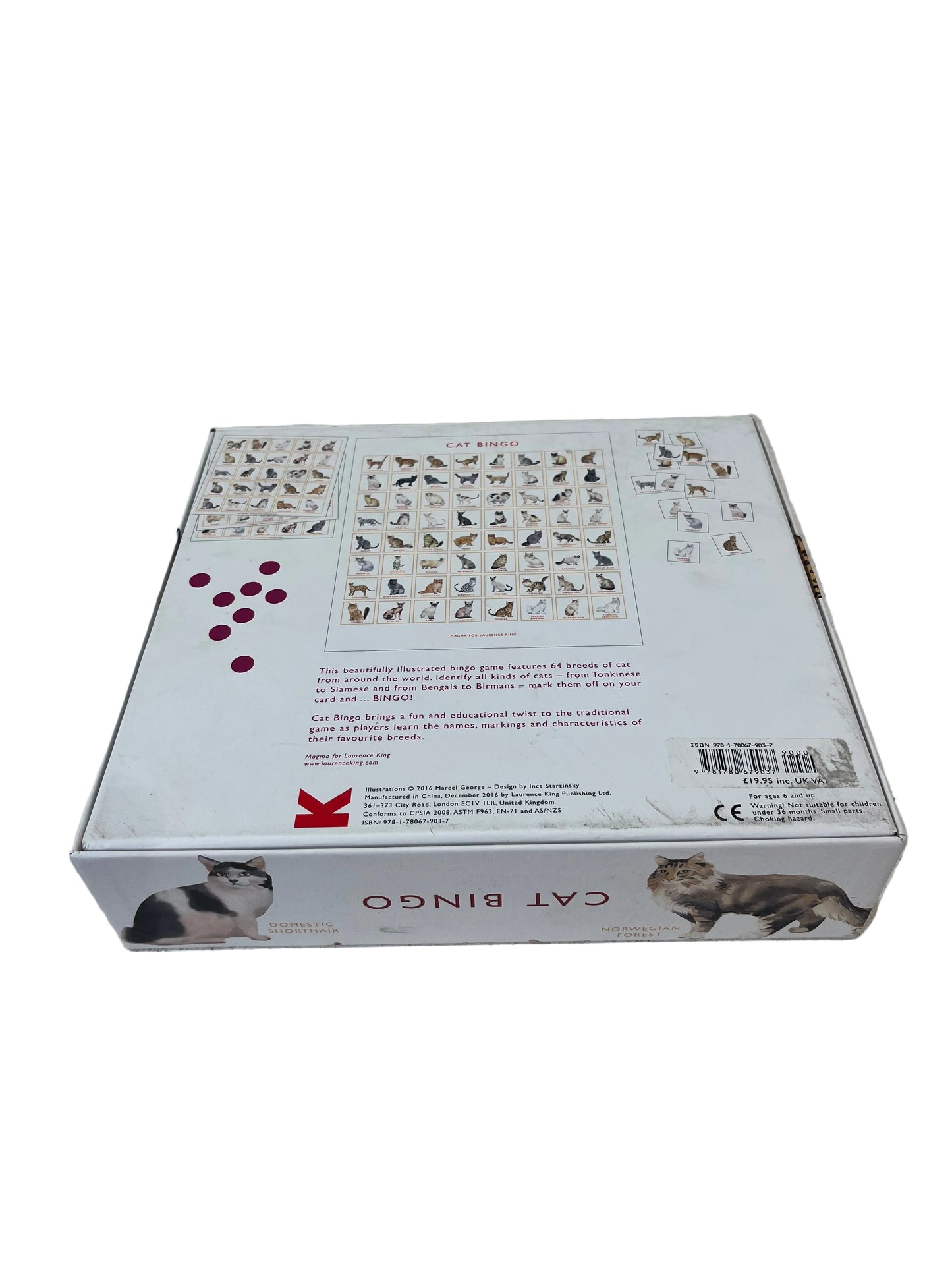 Cat Bingo Board Game (Pre-Loved)