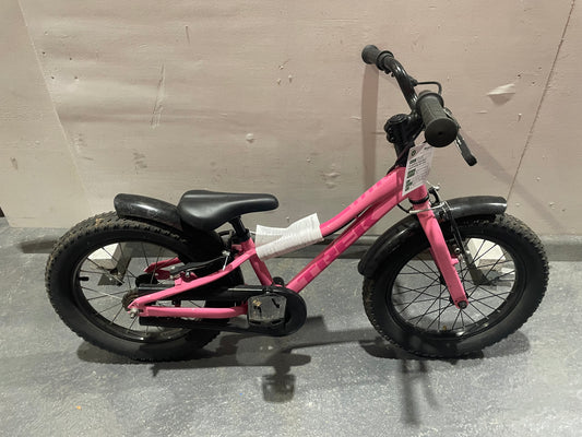 Serviced Trek Pink Children's Bike, 16" (Pre-Loved)