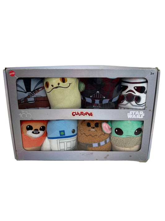 Cuutopia Disney Star Wars 8 Plush Toys (New)