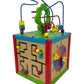Wooden Colourful Activity Play Cube (Pre-loved)