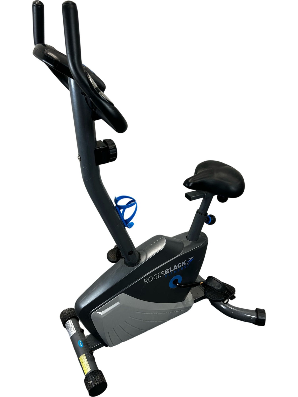 Roger Black Upright Exercise Bike LCD Display Adjustable Seat (Pre-Loved)
