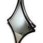 Purple and Silver Geometric Wall Mirror (Pre-Loved)
